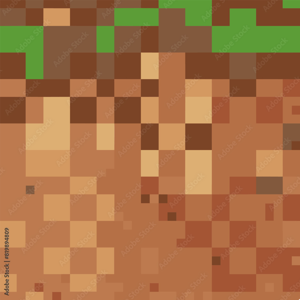 Pixel background. The concept of games background. Vector illustration Pixel background. The concept of games background. Vector illustration