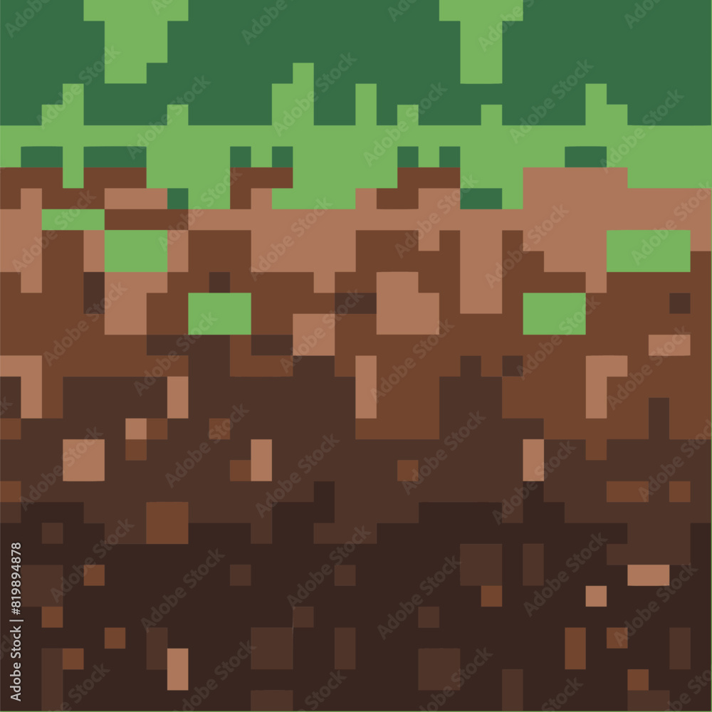Pixel background. The concept of games background. Vector illustration Pixel background. The concept of games background. Vector illustration