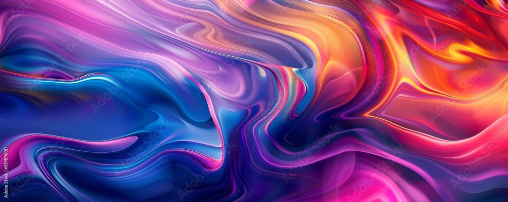 Vibrant abstract background with a fluid mix of colorful swirls in shades of blue, pink, and yellow, creating a dynamic and artistic pattern. Vibrant abstract background with a fluid mix of colorful swirls in shades of blue, pink, and yellow, creating a dynamic and artistic pattern.