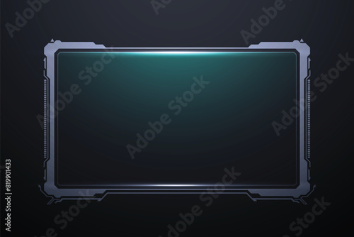 abstract hud ui gui future futuristic screen system virtual design.