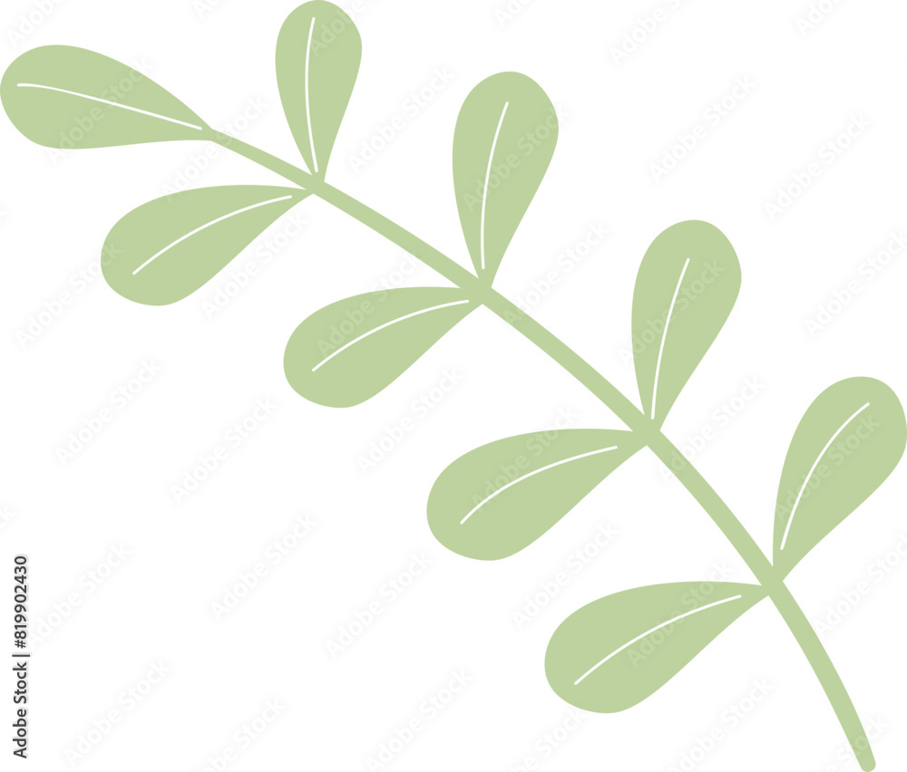 Obraz premium Foliage clipart vector