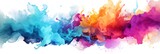 Create graphics resources with diverse watercolor splash patterns.
