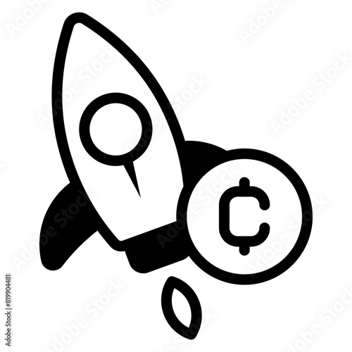 crypto launch icon