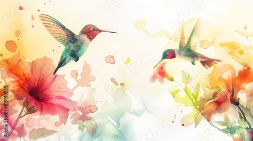 Rainbow Hummingbird © Rianah
