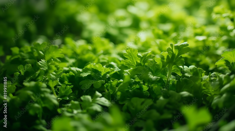 Nature’s Carpet of Green, Close-Up of Vibrant Leaves Nature’s Carpet of Green, Close-Up of Vibrant Leaves
