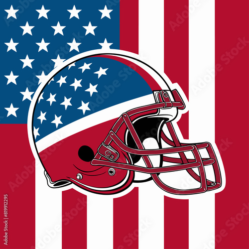 american football helmet