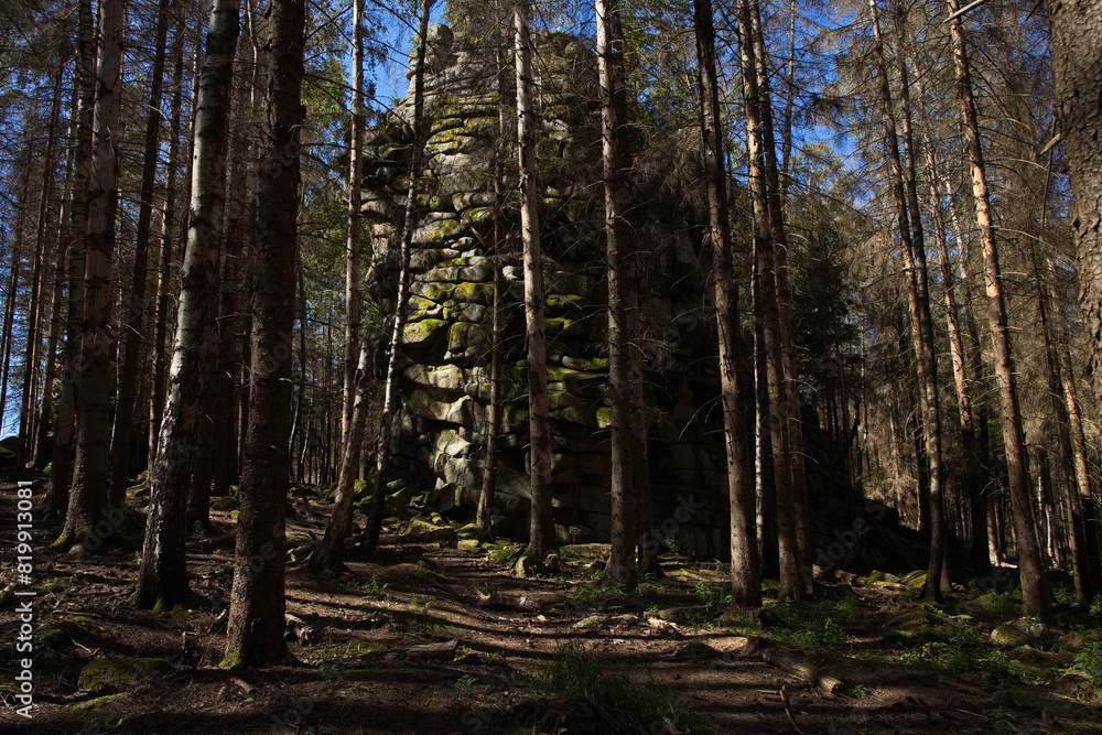 Rock formation Schnarcherklippen at Elend, Harz District, Saxony-Anhalt, Germany, Europe
Rock formation Schnarcherklippen at Elend, Harz District, Saxony-Anhalt, Germany, Europe