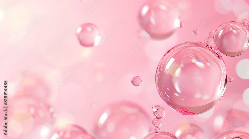 Oil bubbles collagen skin serum. concept skin care cosmetics. Oil bubbles collagen skin serum. concept skin care cosmetics.