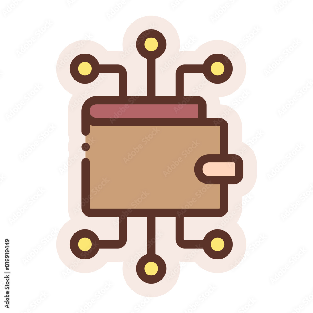 digital wallet sticker digital wallet sticker