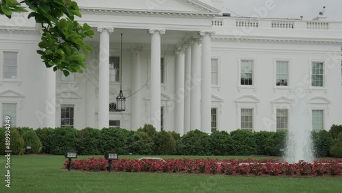 The White House in Washington DC, the home of the President of the United States photo