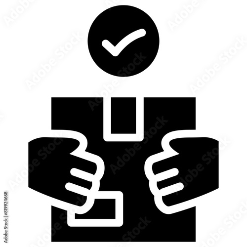 handover solid icon