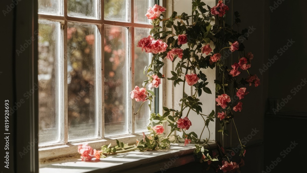 Fototapeta premium Tranquil Home Decor with Natural Light