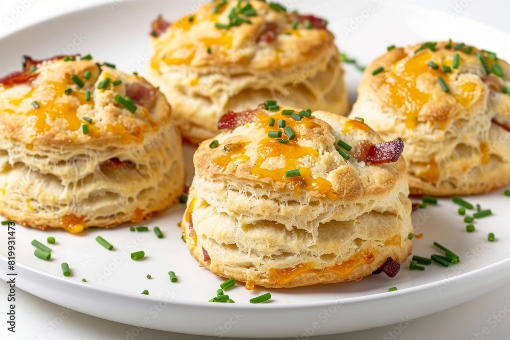 Savory Bacon and Cheddar Biscuits Arrangement