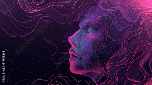 line and wave concept 