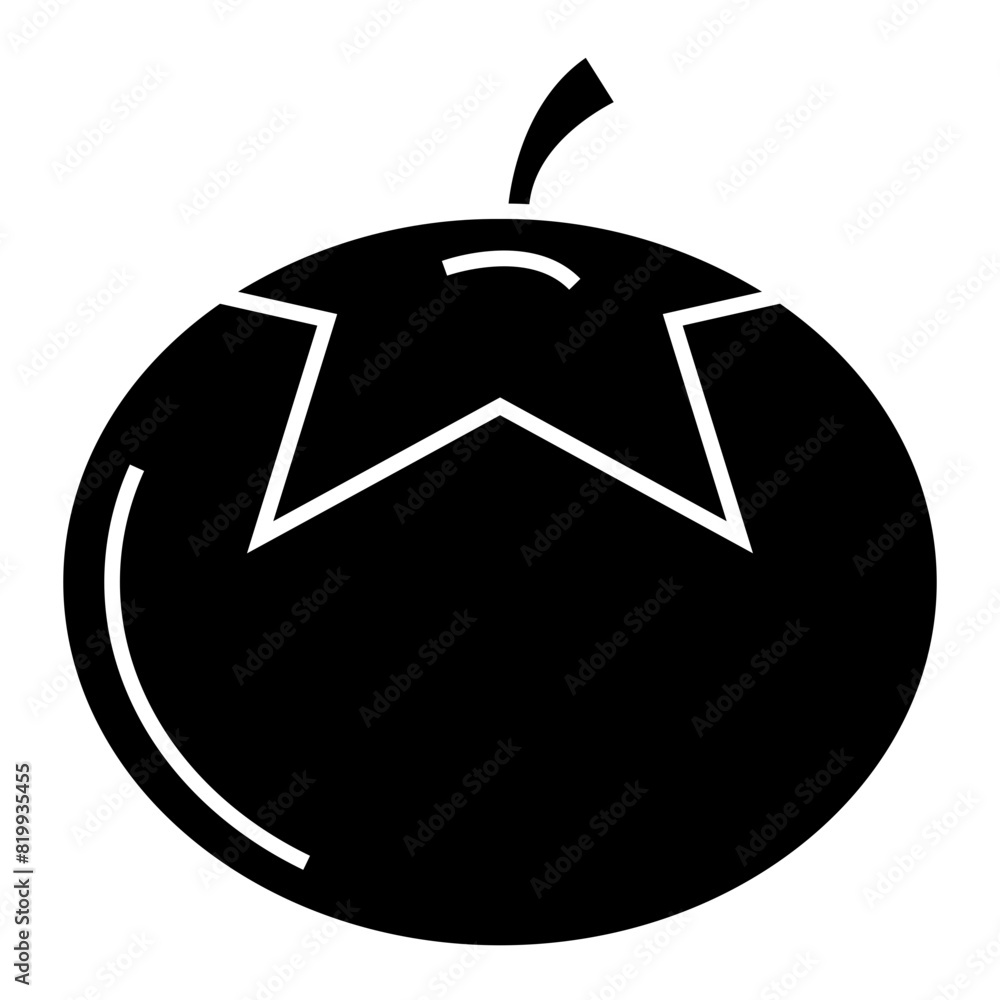 Fototapeta premium tomato icon