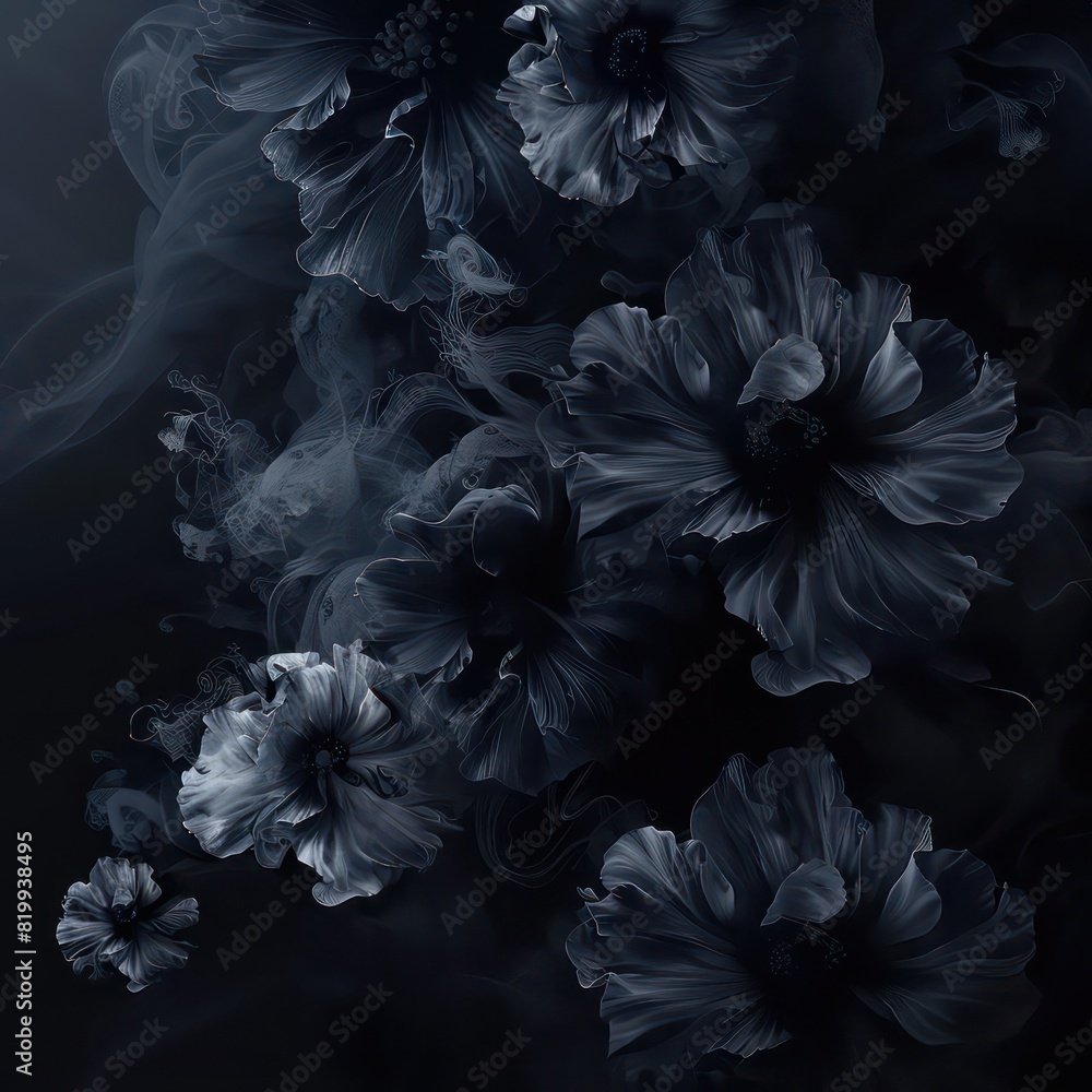 artistic background with a dark color theme
