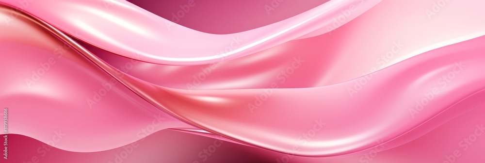 Fototapeta premium pink curve abstract glamorous luxury background