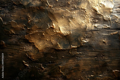 Image of a wooden surface that has been lightly scraped photo