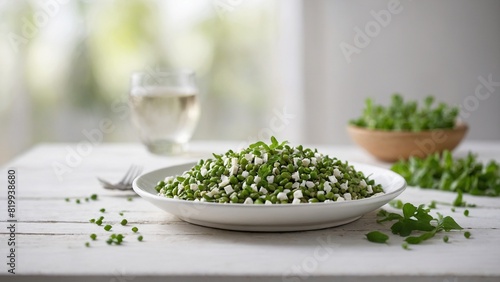 Azifa - Green lentil salad