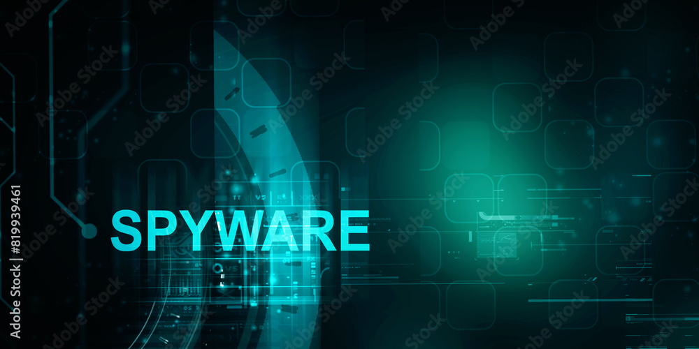 2d illustration Spyware computer virus
2d illustration Spyware computer virus