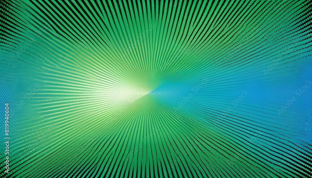 Vivid green and blue parallelogram halftone gradient velocity abstract teal background Vivid green and blue parallelogram halftone gradient velocity abstract teal background