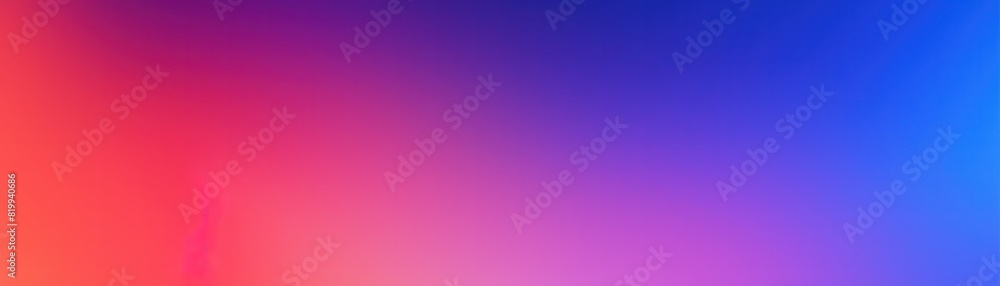 Fototapeta premium Red blue gradient Abstract color background