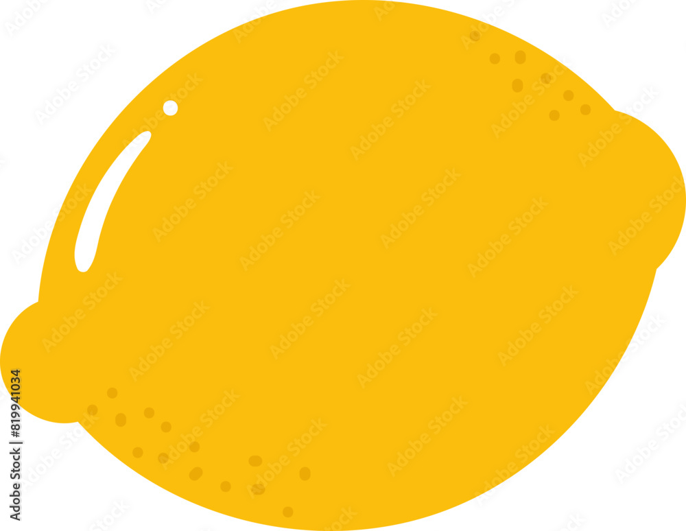Lemon illustration vector Lemon illustration vector