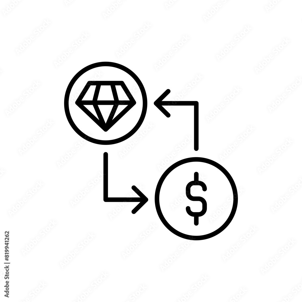Microtransaction outline icons, minimalist vector illustration ,simple transparent graphic element .Isolated on white background Microtransaction outline icons, minimalist vector illustration ,simple transparent graphic element .Isolated on white background