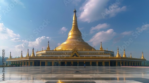 Uppatasanti Pagoda in Naypyidaw, Myanmar photo