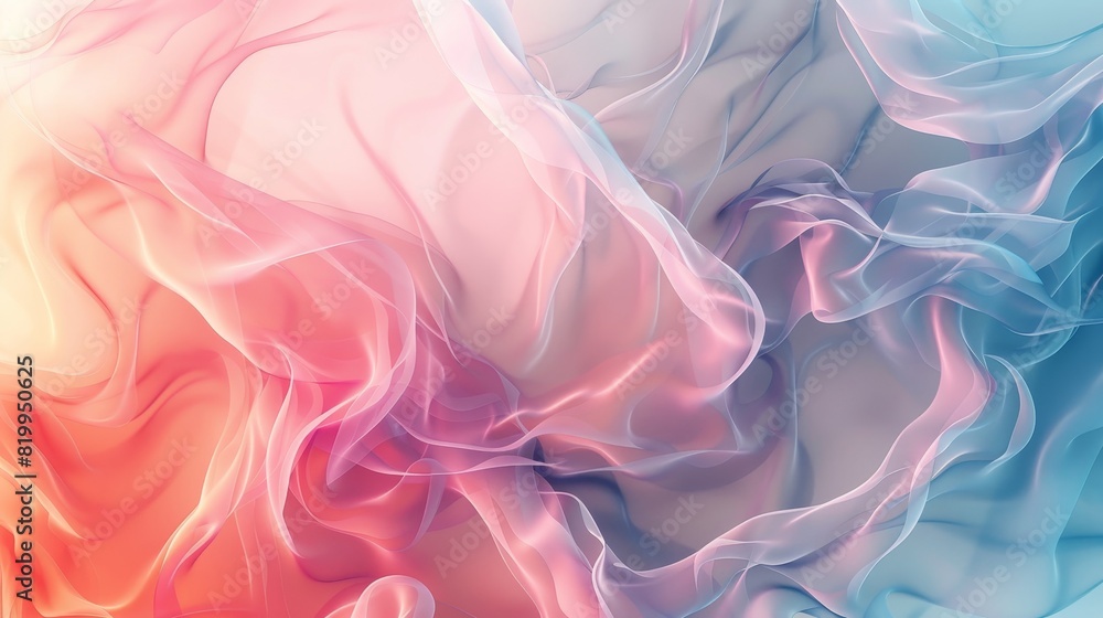 Obraz premium Modern Pastel Abstract