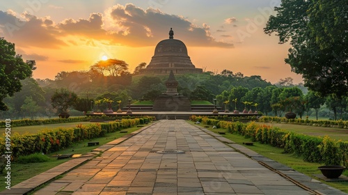 Jaya Sri Maha Bodhi in Anuradhapura, Sri Lanka photo