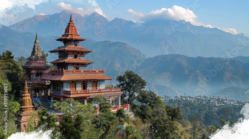 Dantakali Temple in Dharan, Nepal