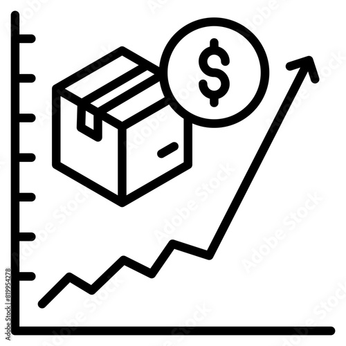 Hyperinflation  Icon Element For Design