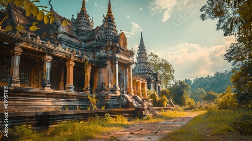 Wat Banan Temple in Battambang, Cambodia © mogamju