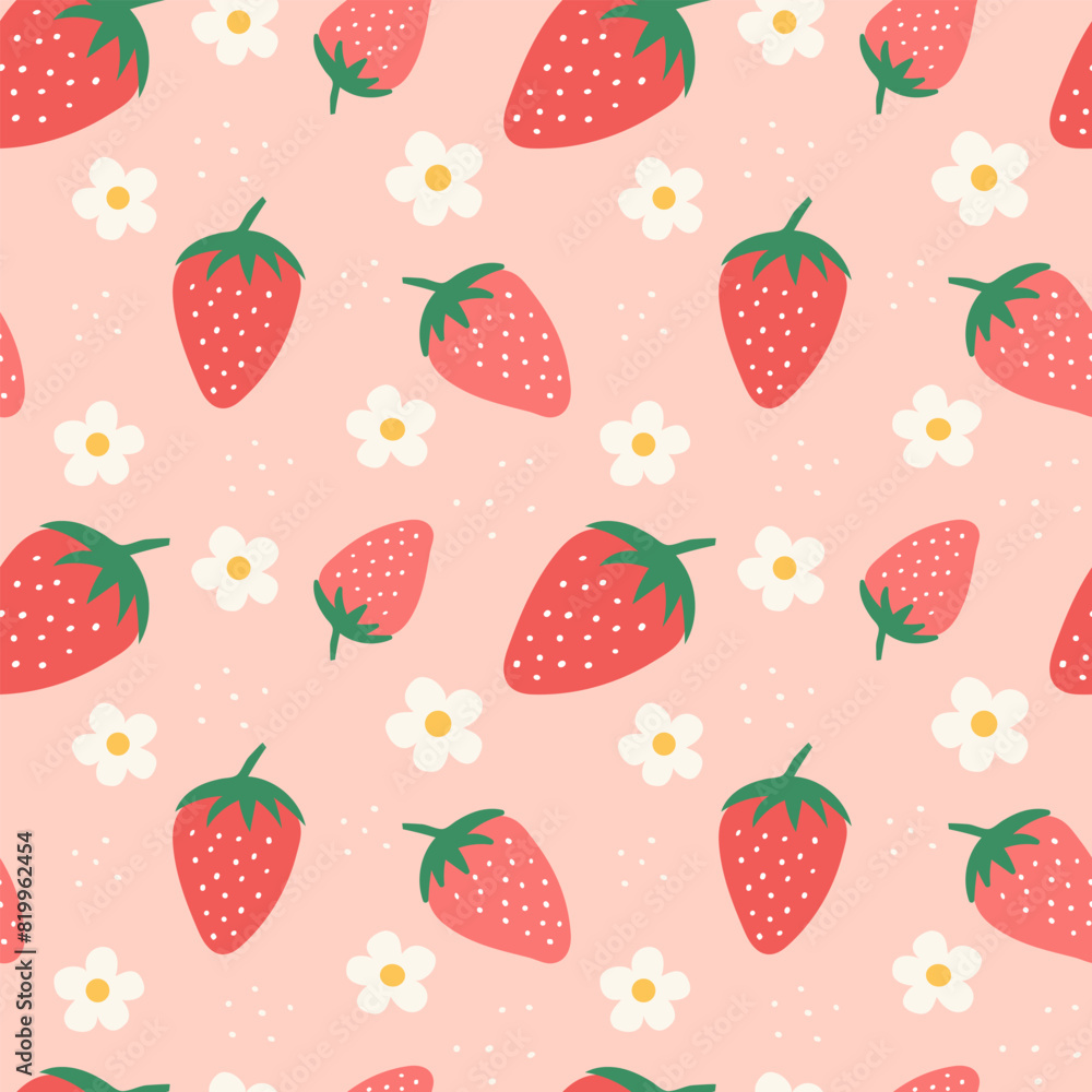 summer fruits seamless pattern summer fruits seamless pattern