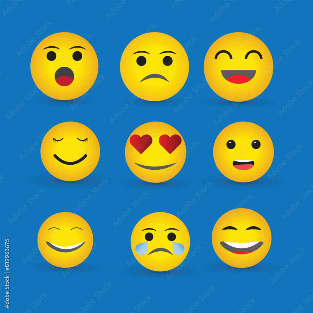 World Emoji Day observed every year in July. Template for background, banner, card, poster with text inscription. World Emoji Day observed every year in July. Template for background, banner, card, poster with text inscription.