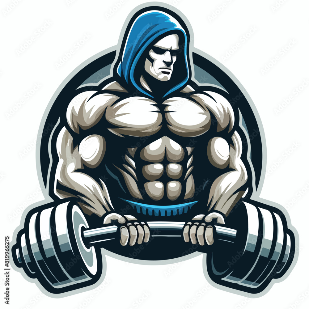Fitness Bodybuilder vector design man Fitness Bodybuilder vector design man