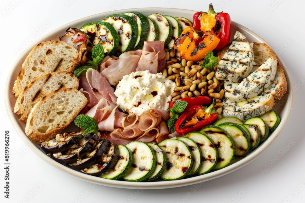 Exquisite Antipasto Platter with Marinated Artichoke Hearts Exquisite Antipasto Platter with Marinated Artichoke Hearts