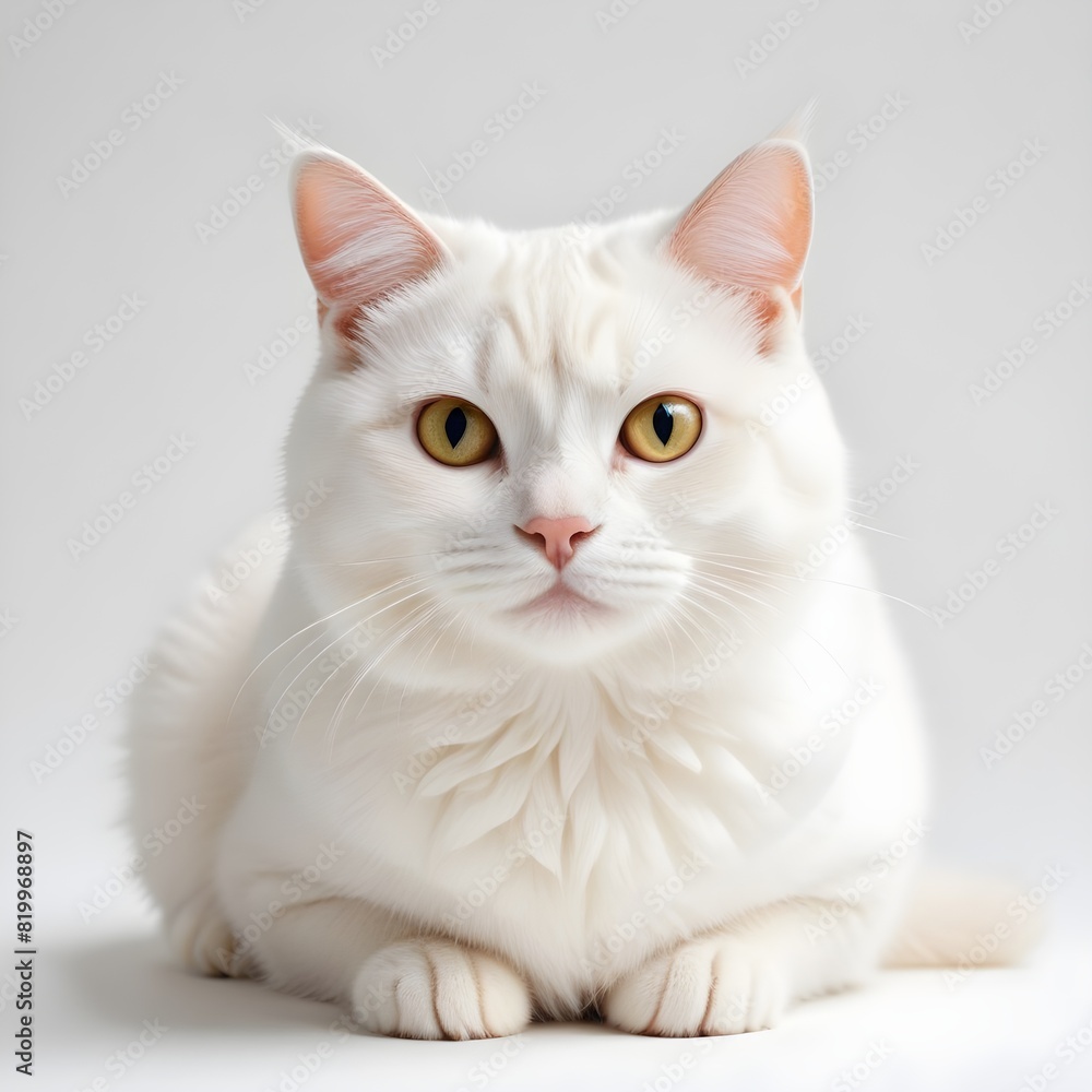 Fototapeta premium White Cat