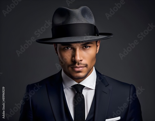 portrait of a man in a hat