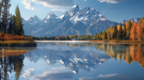 Grand Teton National Park in Wyoming, USA