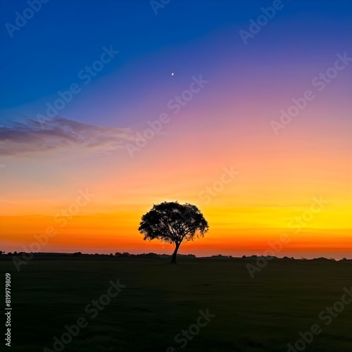 TREE SUNSET