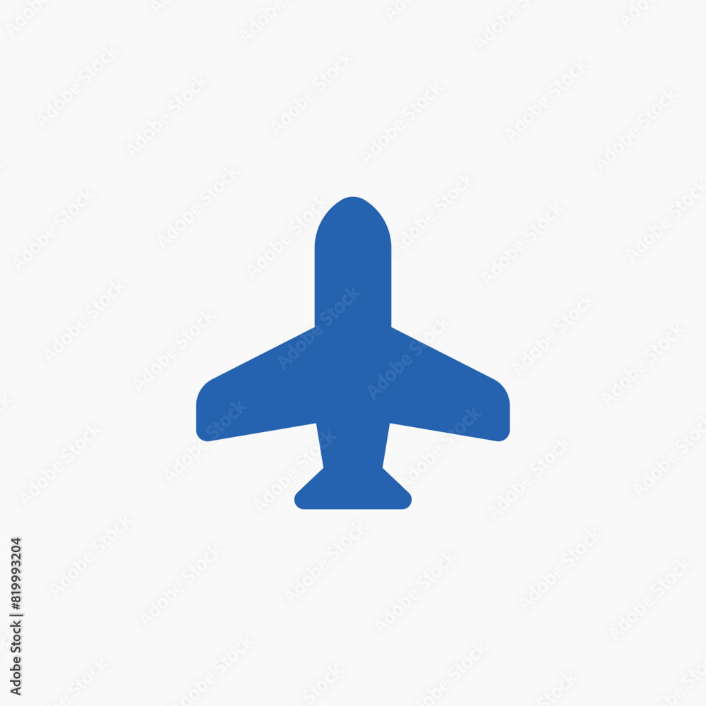 airplane jet flight aircraft icon