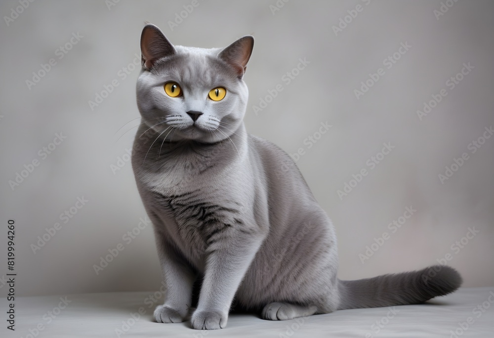 Obraz premium Chartreux cat