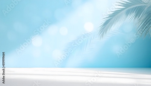 Empty blue color texture pattern background for presentation, cosmetic product marketing, generated AI