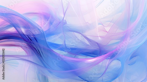 Abstract blue and purple digital patterns