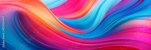 Background graphics with vibrant swirls.