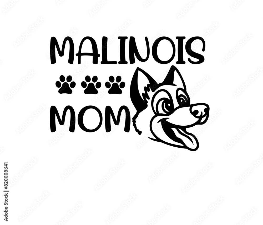 Malinois dog vector graphic SVG Malinois dog vector graphic SVG