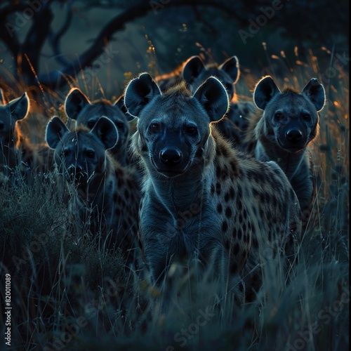 Hyenas in the Wild photo