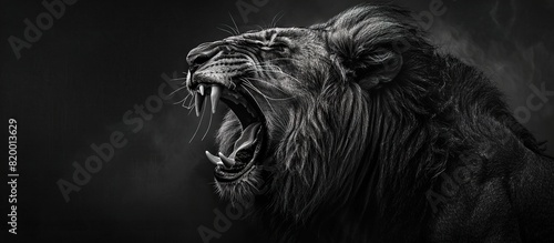 Majestic Lion Roaring © TAHIYA